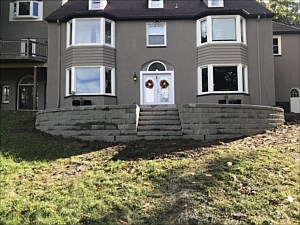 Wilkinsburg Upper Retaining Walls - Steps